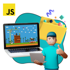 Программирование на JavaScript. Учимся создавать игры! - КИБЕРшкола программирования для детей, компьютерные курсы для школьников, начинающих и подростков - KIBERone г. Санкт-Петербург